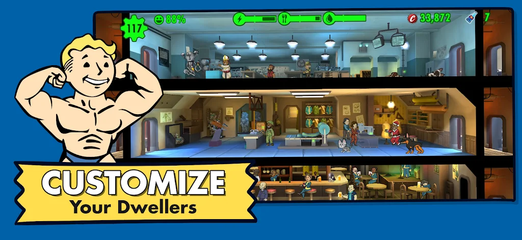 Fallout Shelter Gameplay Screenshot 4