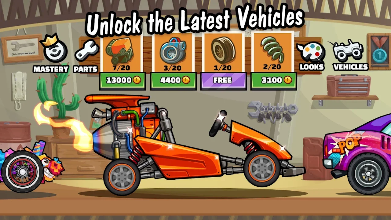 Hill Climb Racing 2 Gameplay Screenshot 2