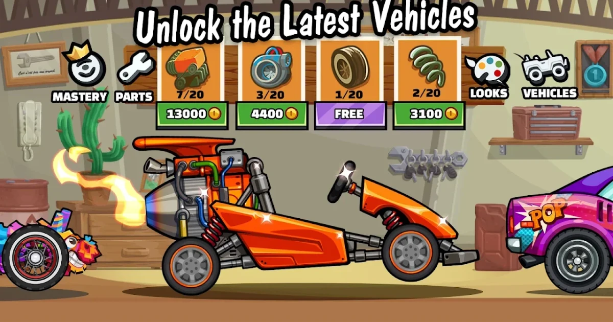 Hill Climb Racing 2 Cover Banner
