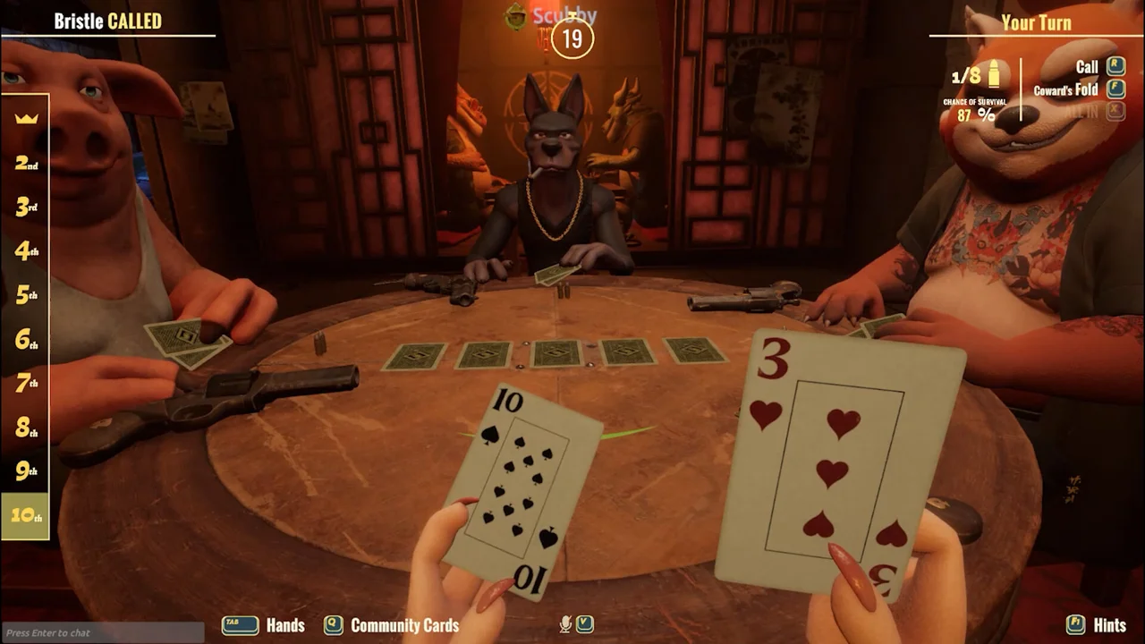 Liar's Bar Gameplay Screenshot 1