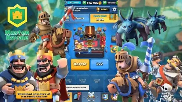 Master Royale Infinity Cover Banner