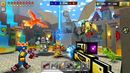 Pixel Gun 3D Gameplay Screenshot 3