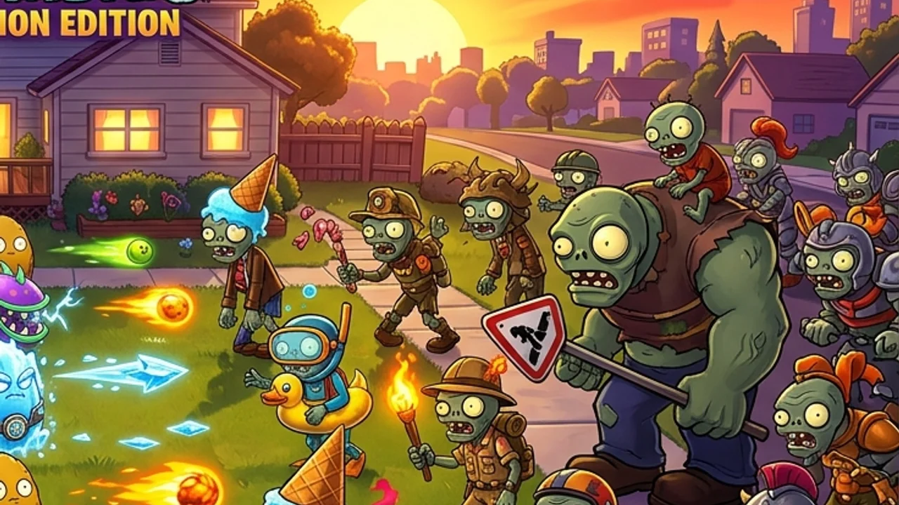 Plants vs Zombies: Fusion Edition Gameplay Screenshot 3
