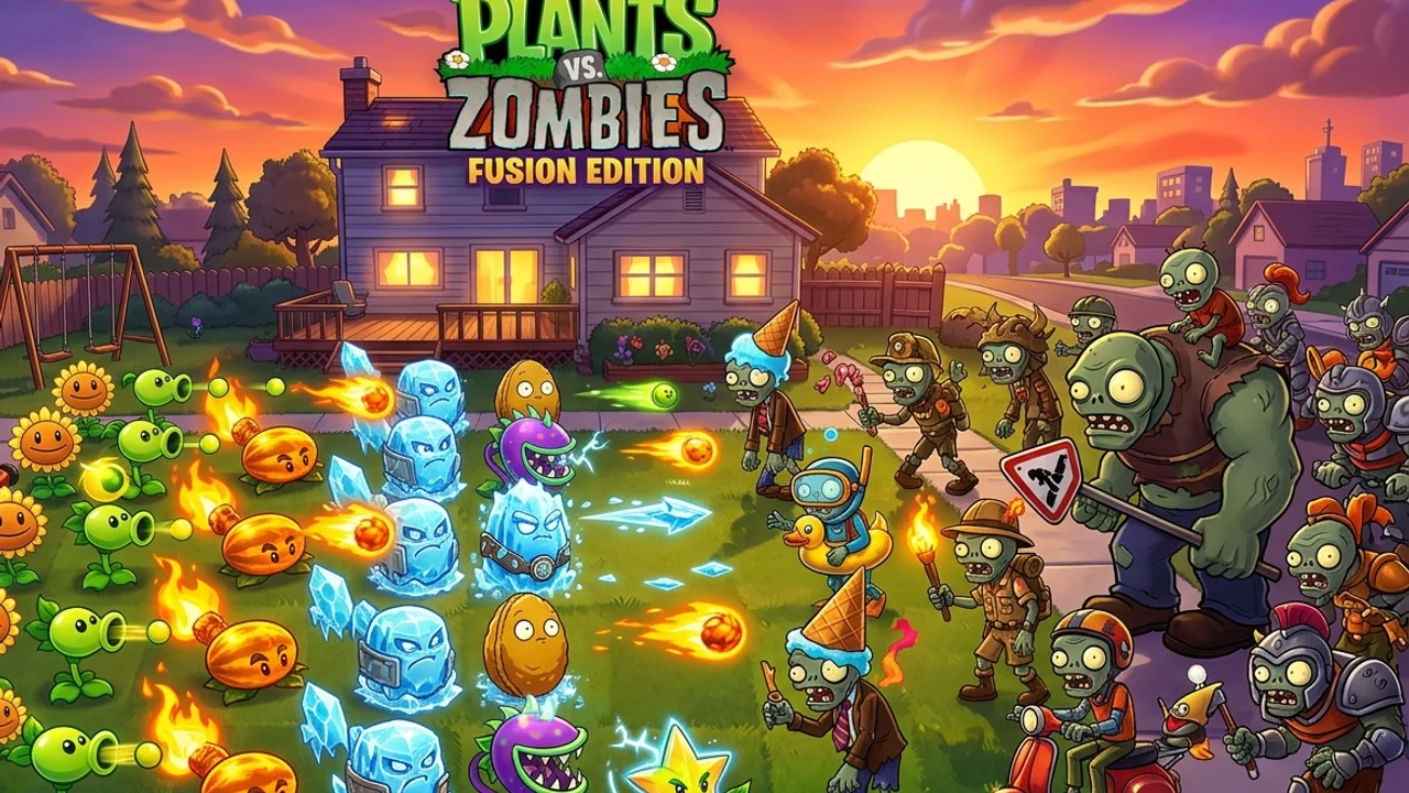 Plants vs Zombies: Fusion Edition Gameplay Screenshot 6
