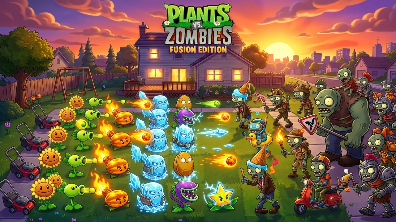 Plants vs Zombies: Fusion Edition Cover Banner