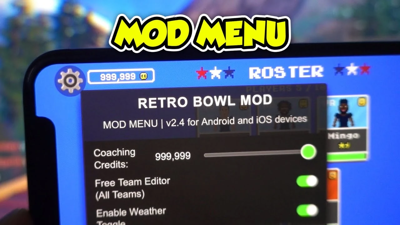 Retro Bowl Cover Banner
