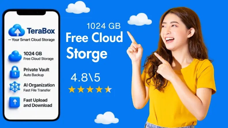 TeraBox Cloud Storage Cover Banner